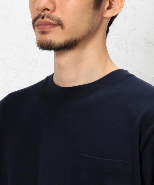 green label relaxing（グリーンレーベルリラクシング）の「STD GLR ツリテンジクＴシャツ◆（Tシャツ/カットソー・メンズ・ブラウン/オフホワイト/オリーブ/ネイビー・MEDIUM/SMALL/LARGE）」の9枚目の写真