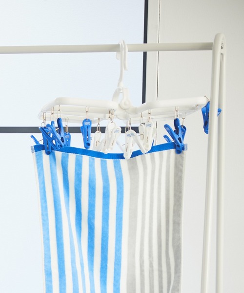 LAUNDRYランドリー グッズ いろいろまとめて 値下げ】 ランドリーワゴン 2段 ハンガーバー付き ランドリー