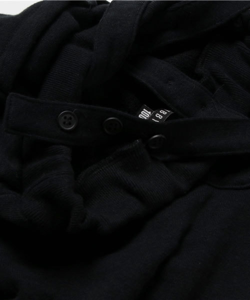 CHUBBYGANG（チャビーギャング）の「キャニオン裏毛サロペット（サロペット/オーバーオール・キッズ・ブラック/ライトグレー・110/100/120/130/150/140/160）」の6枚目の写真