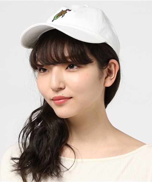 PUNYUS(プニュズ)の「フードワンポイントCAP(キャップ・レディース・ライトピンク/ブラック/ホワイト・FREE)」の9枚目の写真