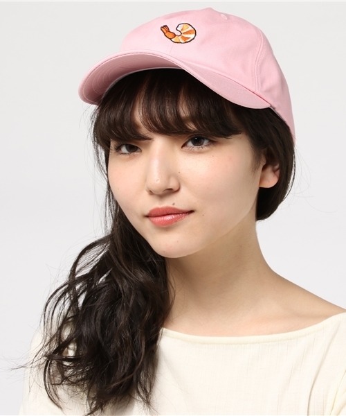 PUNYUS(プニュズ)の「フードワンポイントCAP(キャップ・レディース・ライトピンク/ブラック/ホワイト・FREE)」の3枚目の写真