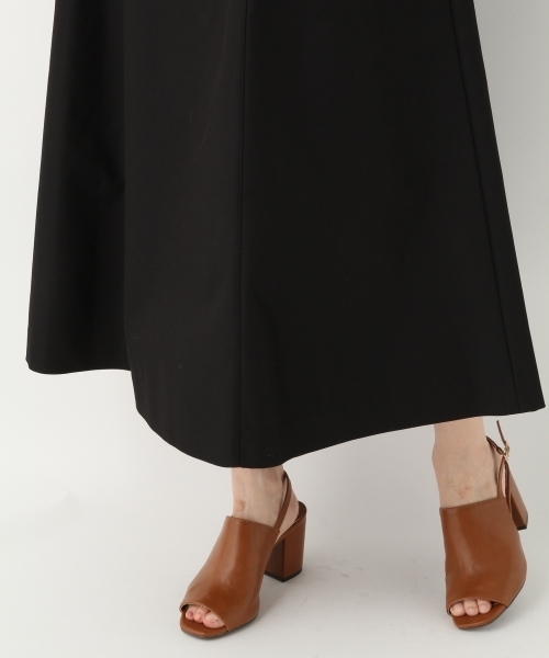 A part by(アパートバイ)の「TCチノロングフレアスカート 746735 (スカート・レディース・ブラック/イエロー/ベージュ/グリーン・LARGE/MEDIUM)」の13枚目の写真