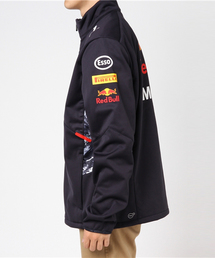 希少PUMA×レッドブルアノラックハーフジップレーシングジャケットドローコード PUMA（プーマ）の「RED BULL RACING チームソフトシェル