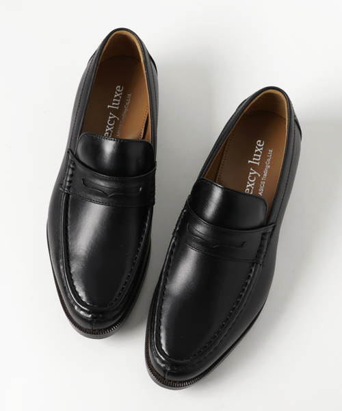 texcy luxe（テクシーリュクス）の「texcy luxe[テクシーリュクス]/ビジネスシューズ　ジャパンメイド　ラウンドローファー　ＴＵ－８０７（ローファー・メンズ・ブラウン/ブラック/ワイン・24.5cm/27.0cm/25.5cm/28.0cm/26.5cm/26.0cm/27.5cm/25.0cm）」の7枚目の写真