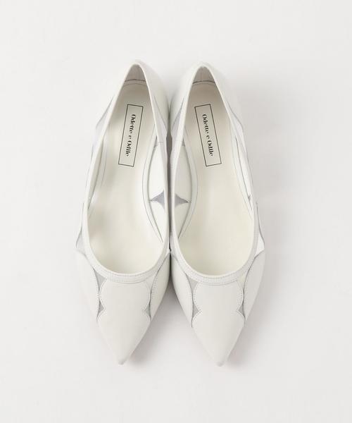 ODETTE E ODILE（オデットエオディール）の「OFD ドットライン CT15（パンプス・レディース・ブラック/レッド/ネイビー/ホワイト・23cm/22cm/22.5cm/24cm/23.5cm/24.5cm）」の14枚目の写真