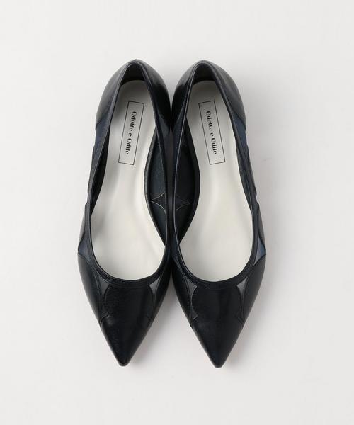 ODETTE E ODILE（オデットエオディール）の「OFD ドットライン CT15（パンプス・レディース・ブラック/レッド/ネイビー/ホワイト・23cm/22cm/22.5cm/24cm/23.5cm/24.5cm）」の15枚目の写真