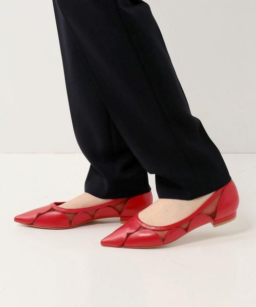 ODETTE E ODILE（オデットエオディール）の「OFD ドットライン CT15（パンプス・レディース・ブラック/レッド/ネイビー/ホワイト・23cm/22cm/22.5cm/24cm/23.5cm/24.5cm）」の16枚目の写真