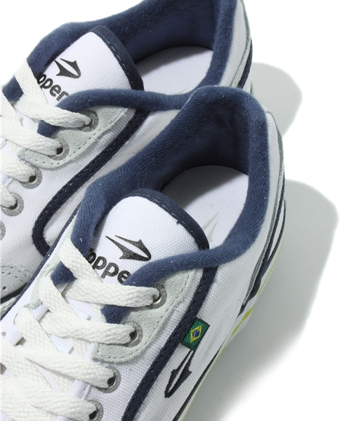 atmos/atmos girls（アトモスアトモスガール）の「TOPPER PRO2000 [トッパー プロ2000]（スニーカー・メンズ・ホワイト/ベージュ/グレー・40/34/37/36/41/42/38/35/39）」の8枚目の写真