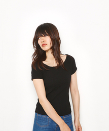 SLY | BOTTLE GOURD オフショルフリル TOPS(Tシャツ/カットソー)