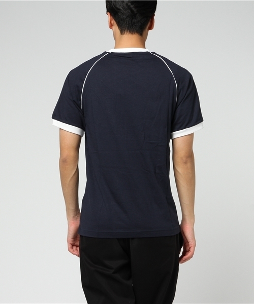 adidas（アディダス）の「オリジナルス Tシャツ [OS CALI TEE]（Tシャツ/カットソー・メンズ・ブルー/オレンジ・SMALL/LARGE/MEDIUM/X-SMALL/X-LARGE）」の4枚目の写真