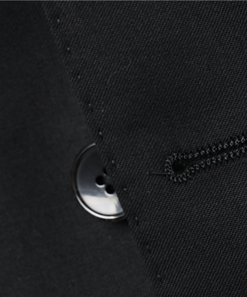 ABAHOUSE（アバハウス）の「【NEW ZEALAND WOOL】ウールツイルジャケット（セットアップ・メンズ・ブラック/グレー/ネイビー・4/3/5）」の12枚目の写真