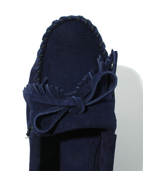 Minnetonka（ミネトンカ）の「MINNETONKA SPスエードモカシンシューズ（その他シューズ・レディース・ネイビー・5/6/7）」の5枚目の写真