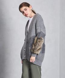 ステラマッカートニー ファー　カーディガン STELLA McCARTNEY（ステラマッカートニー）の「＜STELLA McCARTNEY