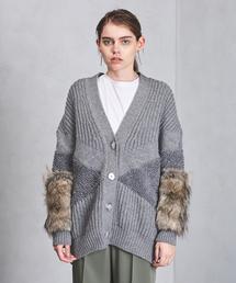 ステラマッカートニー ファー　カーディガン STELLA McCARTNEY（ステラマッカートニー）の「＜STELLA