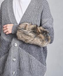 ステラマッカートニー ファー　カーディガン STELLA McCARTNEY（ステラマッカートニー）の「＜STELLA