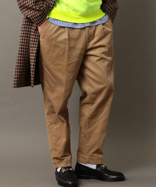 BEAUTY&YOUTH UNITED ARROWS（ビューティーアンドユースユナイテッドアローズ）の「BY 8W コーデュロイ 1P ワイド トラウザーズパンツ ◆（スラックス・メンズ・ブラック/ベージュ/ブラウン・X-LARGE/LARGE/MEDIUM/SMALL）」の18枚目の写真