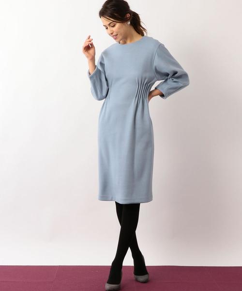 Green Label Relaxing グリーンレーベルリラクシング の Kf Tavii ウエストタックワンピース ワンピース Wear Green Label Relaxing グリーンレーベルリラクシング の Kf Tavii ウエストタックワンピース ワンピース Wear
