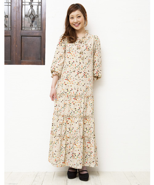 Mystic ミスティック の おめかしティアードマキシop ワンピース Wear