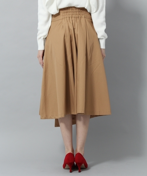 Andemiu（アンデミュウ）の「フロントボタンヘムスカート778545（スカート・レディース・ベージュ/カーキ・SMALL/MEDIUM）」の9枚目の写真