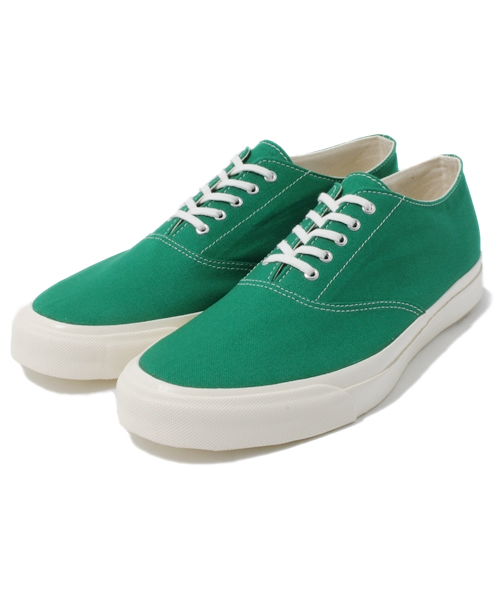 BEAMS（ビームス）の「○O.ｶﾗｰｷｬﾝﾊﾞｽDECK（スニーカー・メンズ・ベージュ/オレンジ/オリーブ/ブルー/ネイビー・25/25.5/26/26.5/27/27.5）」の3枚目の写真