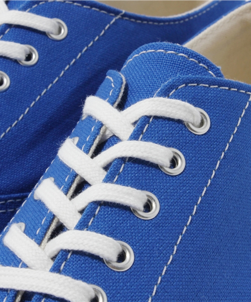 BEAMS（ビームス）の「○O.ｶﾗｰｷｬﾝﾊﾞｽDECK（スニーカー・メンズ・ベージュ/オレンジ/オリーブ/ブルー/ネイビー・25/25.5/26/26.5/27/27.5）」の11枚目の写真