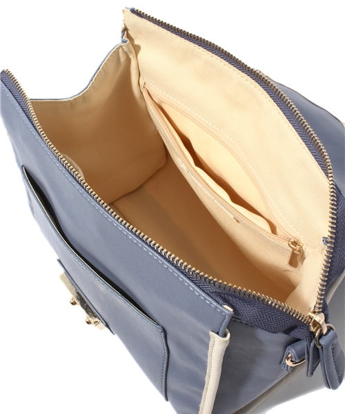 MAJESTIC LEGON（マジェスティックレゴン）の「かっちりミニショルダー（ショルダーバッグ・レディース・ピンク/ブルー/ブラック・FREE）」の8枚目の写真