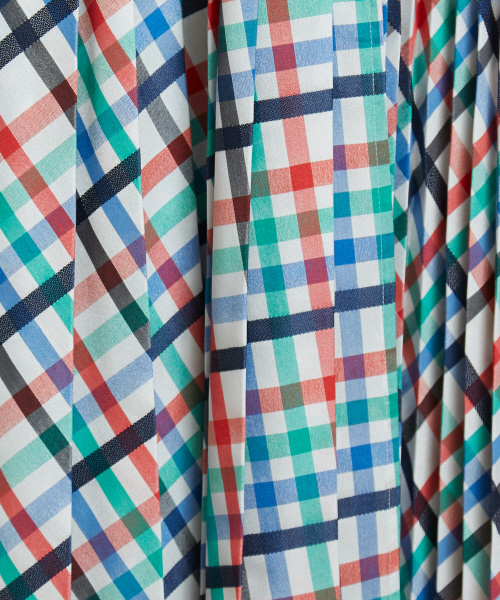 Abahouse Devinette（ドゥヴィネット）の「チェックプリーツスカート（スカート・レディース・ネイビー/レッド・フリー）」の11枚目の写真