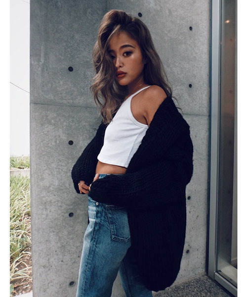 TRUNC（トランクエイティーエイト）の「Bulky Knit Cardigan