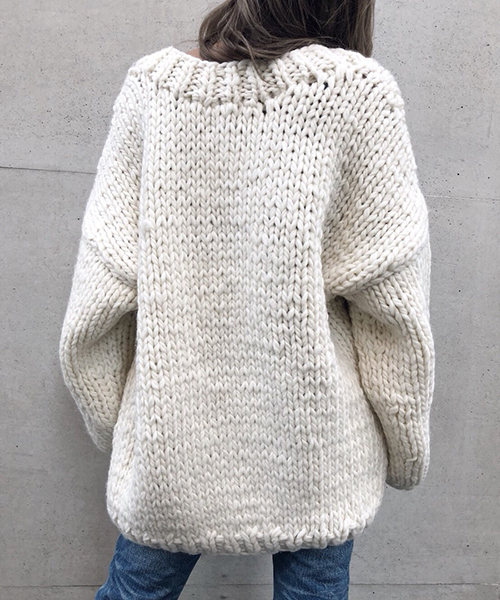 TRUNC（トランクエイティーエイト）の「Bulky Knit Cardigan