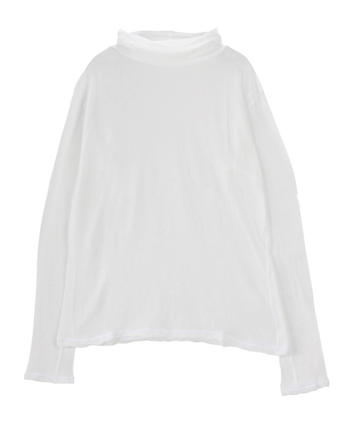 Plantation(プランテーション)の「エジプトコットン(Tシャツ/カットソー・レディース・ホワイト/ライトグレー/ブラック/カーキ/イエロー/ブルー・M size)」の2枚目の写真