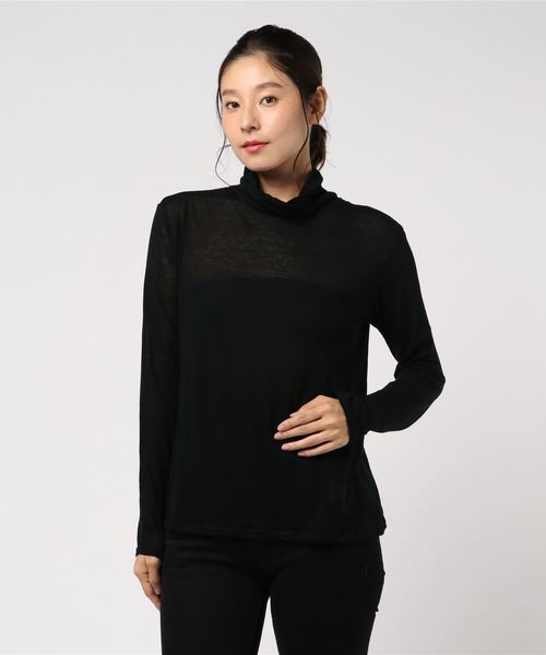 Plantation(プランテーション)の「エジプトコットン(Tシャツ/カットソー・レディース・ホワイト/ライトグレー/ブラック/カーキ/イエロー/ブルー・M size)」の10枚目の写真