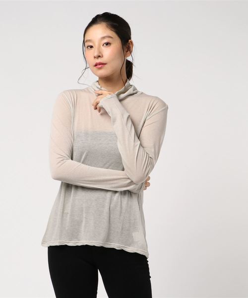 Plantation(プランテーション)の「エジプトコットン(Tシャツ/カットソー・レディース・ホワイト/ライトグレー/ブラック/カーキ/イエロー/ブルー・M size)」の11枚目の写真
