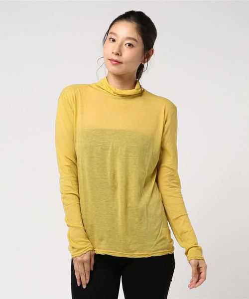 Plantation(プランテーション)の「エジプトコットン(Tシャツ/カットソー・レディース・ホワイト/ライトグレー/ブラック/カーキ/イエロー/ブルー・M size)」の14枚目の写真