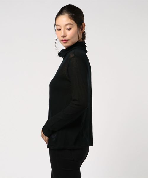 Plantation(プランテーション)の「エジプトコットン(Tシャツ/カットソー・レディース・ホワイト/ライトグレー/ブラック/カーキ/イエロー/ブルー・M size)」の7枚目の写真