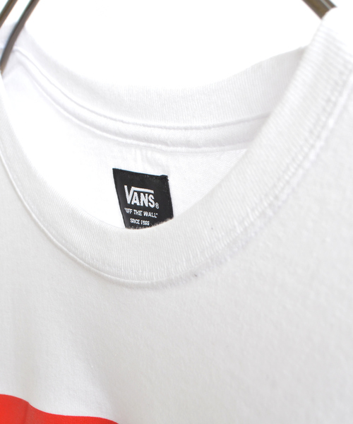 VANS(バンズ)の「VANS ヴァンズ SK8 袖プリントロングスリーブTシャツ(Tシャツ/カットソー・メンズ・ホワイト/ブラック・S/M/L/XL)」の8枚目の写真