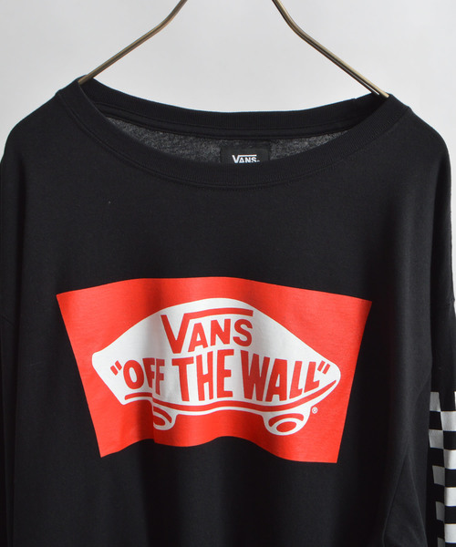 VANS(バンズ)の「VANS ヴァンズ SK8 袖プリントロングスリーブTシャツ(Tシャツ/カットソー・メンズ・ホワイト/ブラック・S/M/L/XL)」の12枚目の写真