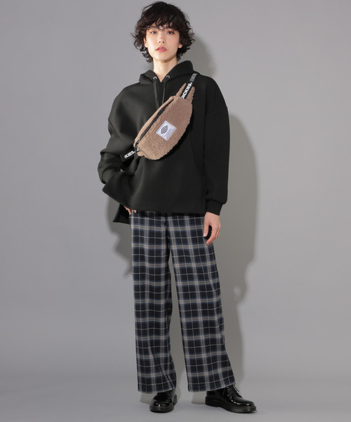 PAGEBOY（ページボーイ）の「チェックワイドパンツ（その他パンツ・レディース・ホワイト系その他/ブラウン系その他/ブルー系その他・SMALL/MEDIUM）」の19枚目の写真