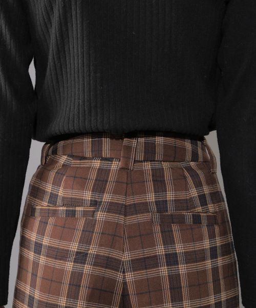 PAGEBOY（ページボーイ）の「チェックワイドパンツ（その他パンツ・レディース・ホワイト系その他/ブラウン系その他/ブルー系その他・SMALL/MEDIUM）」の14枚目の写真