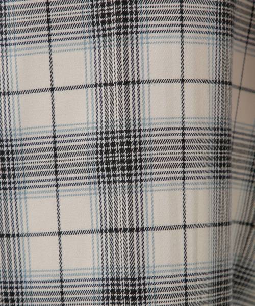 PAGEBOY（ページボーイ）の「チェックワイドパンツ（その他パンツ・レディース・ホワイト系その他/ブラウン系その他/ブルー系その他・SMALL/MEDIUM）」の9枚目の写真