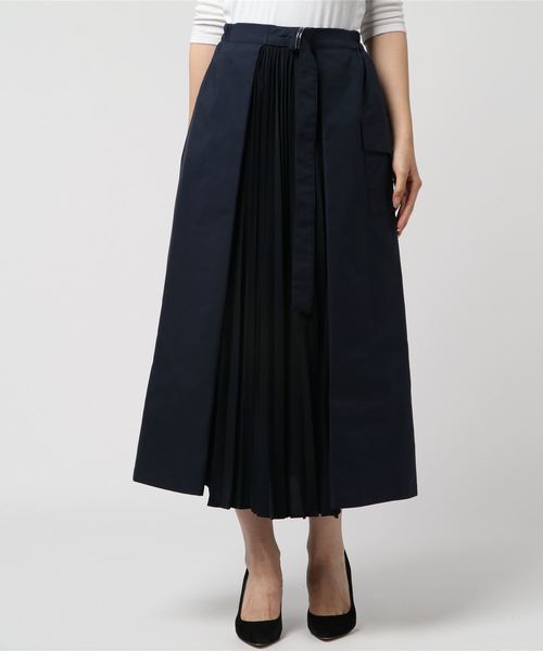 Rose Bud ローズバッド の B B プリーツロングスカート スカート Wear