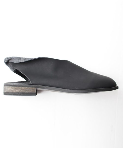 antiqua(アンティカ)の「オープンバックシューズ(スリッポン・レディース・ブラック・23.5cm/24.5cm/23.0cm/24.0cm/25.0cm)」の6枚目の写真