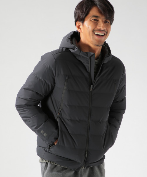 BAYFLOW(ベイフロー)の「【UBR(ウーバー)】 REGULATOR DOWN JACKET(ブルゾン・メンズ・ブラック/ベージュ/ネイビー・SMALL/MEDIUM)」の4枚目の写真