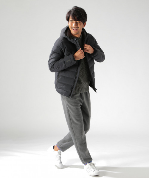 BAYFLOW(ベイフロー)の「【UBR(ウーバー)】 REGULATOR DOWN JACKET(ブルゾン・メンズ・ブラック/ベージュ/ネイビー・SMALL/MEDIUM)」の6枚目の写真