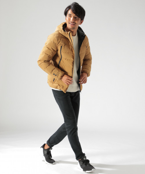 BAYFLOW(ベイフロー)の「【UBR(ウーバー)】 REGULATOR DOWN JACKET(ブルゾン・メンズ・ブラック/ベージュ/ネイビー・SMALL/MEDIUM)」の7枚目の写真