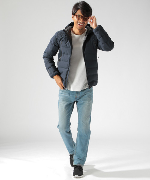 BAYFLOW(ベイフロー)の「【UBR(ウーバー)】 REGULATOR DOWN JACKET(ブルゾン・メンズ・ブラック/ベージュ/ネイビー・SMALL/MEDIUM)」の8枚目の写真