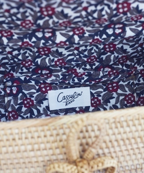 Casselini（キャセリーニ）の「Casselini(キャセリーニ)ラタンバッグ（ショルダーバッグ・レディース・ダークブラウン/ナチュラル・FREE）」の21枚目の写真