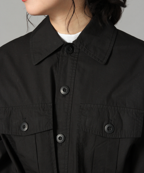 LOWRYS FARM（ローリーズファーム）の「ロングCPOジャケット　819479（その他アウター・レディース・ブラック/ベージュ/カーキ・FREE）」の11枚目の写真