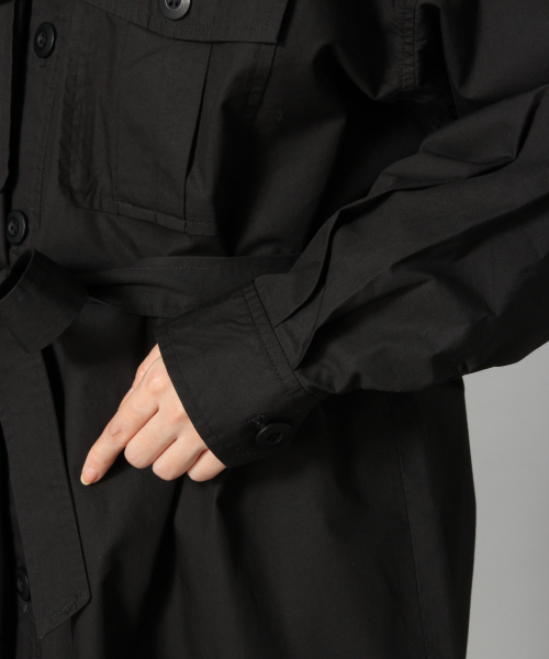 LOWRYS FARM（ローリーズファーム）の「ロングCPOジャケット　819479（その他アウター・レディース・ブラック/ベージュ/カーキ・FREE）」の12枚目の写真