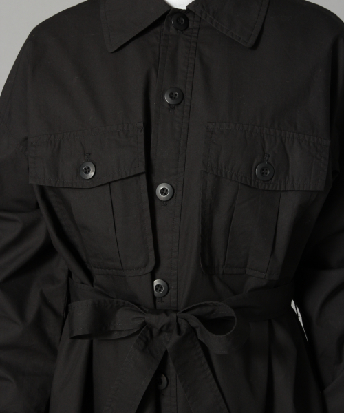 LOWRYS FARM（ローリーズファーム）の「ロングCPOジャケット　819479（その他アウター・レディース・ブラック/ベージュ/カーキ・FREE）」の13枚目の写真