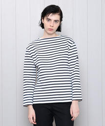 SAINT JAMES | ＜SAINT JAMES＞OUESSANT BORDER PULLOVER 19SS/カットソー(Tシャツ/カットソー)